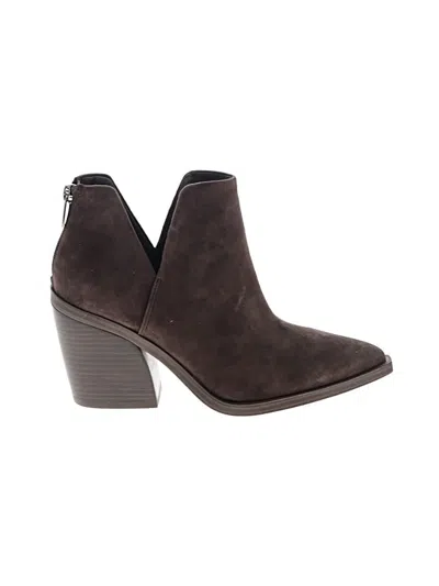 Pre-owned Vince Camuto Ankle Boots In Gray