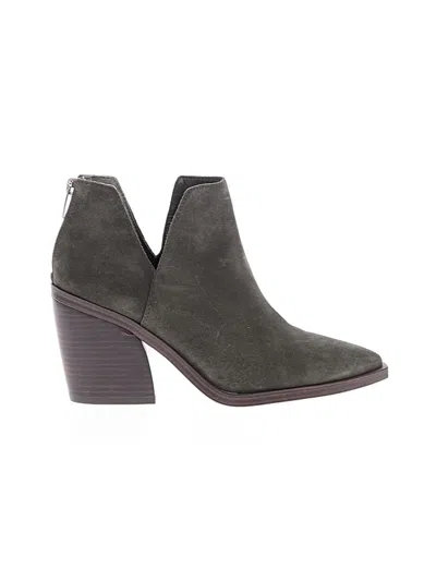 Pre-owned Vince Camuto Ankle Boots In Green