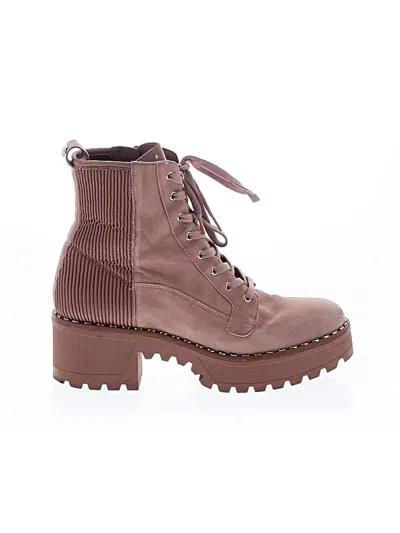 Pre-owned Vince Camuto Ankle Boots In Pink