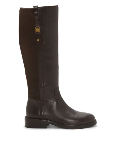 Vince Camuto Annora Extra Wide Calf Boot In Brown