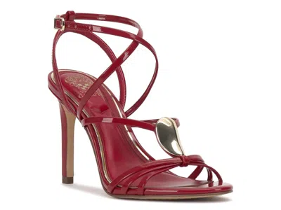 Vince Camuto Arlein Strappy Sandal In Red