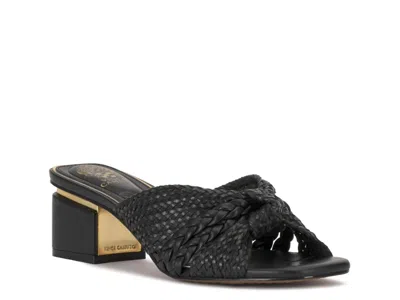 Vince Camuto Atemly Block Heel Sandal In Multi