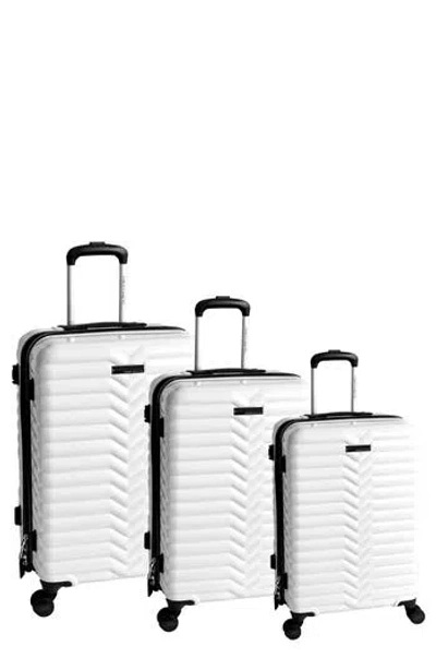 Vince Camuto Avery Hardshell Spinner Luggage In White