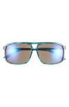 Vince Camuto Aviator Sunglasses In Blue