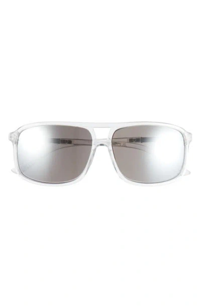Vince Camuto Aviator Sunglasses In Clear