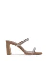 Vince Camuto Azarah Slide Sandal In Silver