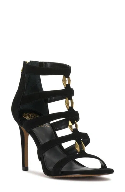 Vince Camuto Azelie Cage Sandal In Black