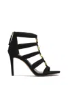 Vince Camuto Azelie Cage Sandal In Black