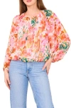 VINCE CAMUTO VINCE CAMUTO BALLOON SLEEVE TOP