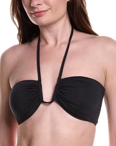 Vince Camuto Bandeau Bra Top In Black