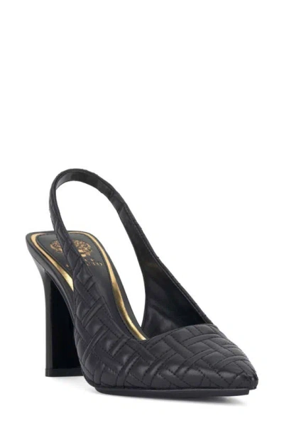 Vince Camuto Baneet Pointed Toe Slingback Pump In Black