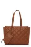 Vince Camuto Barry Quilted Leather Tote