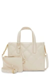 Vince Camuto Barry Quilted Leather Tote