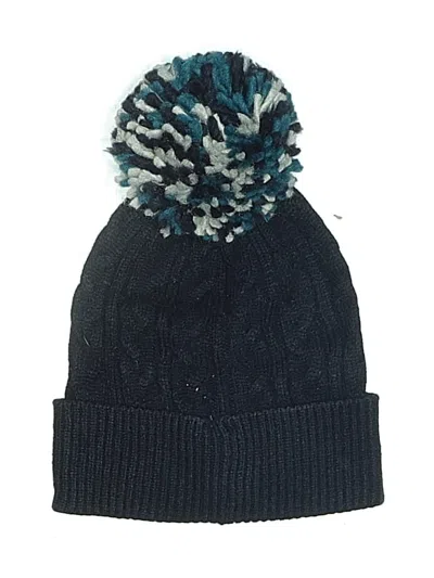 Pre-owned Vince Camuto Beanie Hat In Blue