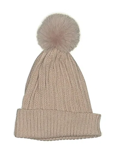 Pre-owned Vince Camuto Beanie Hat In Pink