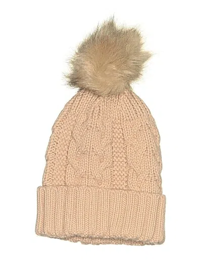 Pre-owned Vince Camuto Beanie Hat In Pink
