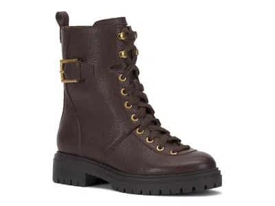 Vince Camuto Becinda Motorcycle Boot In Brown