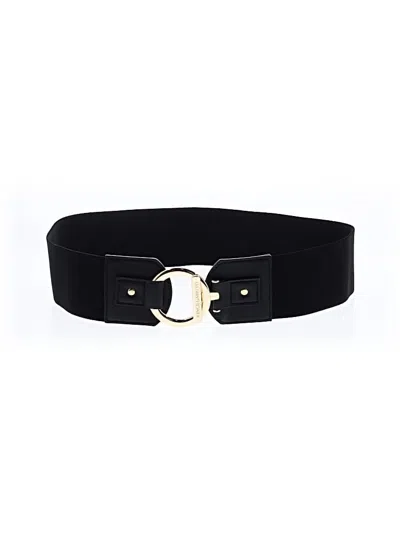 Pre-owned Vince Camuto Belt In Black