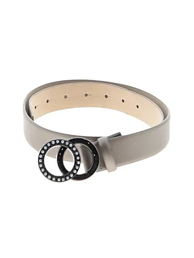 Pre-owned Vince Camuto Belt In Gray