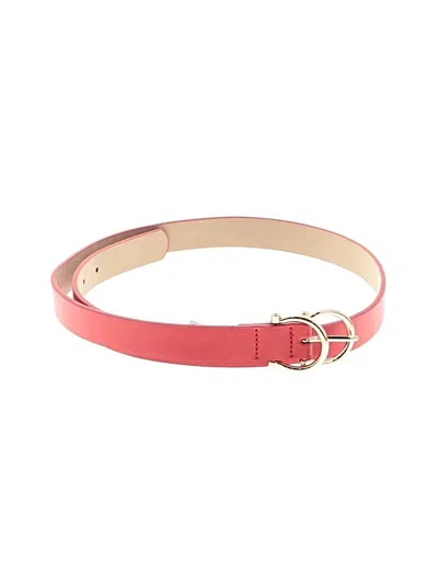 Pre-owned Vince Camuto Belt In Red