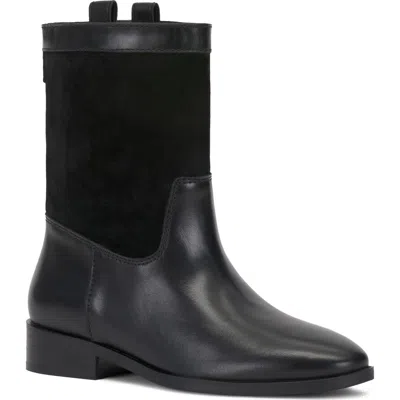 Vince Camuto Bezzley Leather Bootie In Black