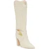 Vince Camuto Vcbiancaa2wc Womens Wide Calf Leather Cowboy, Western Boots In Multi