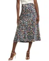 Vince Camuto Bias Maxi Skirt In Multi