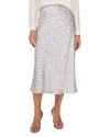 Vince Camuto Print Bias Cut Maxi Skirt In Lake Breeze
