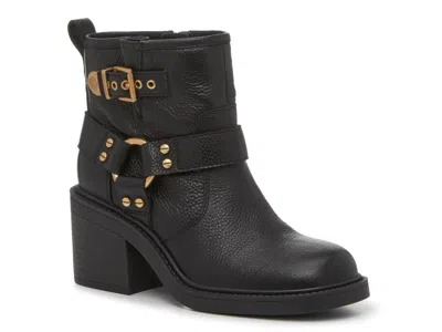 Vince Camuto Bipdi Moto Bootie In Black