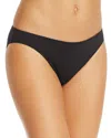 Vince Camuto Biscayne Bay Illusion Classic Bikini Bottom In Black