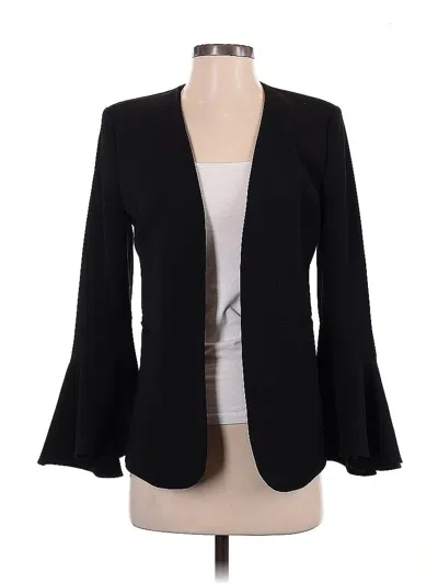 Pre-owned Vince Camuto Blazer Jacket In Black