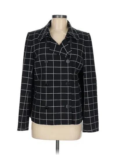 Pre-owned Vince Camuto Blazer Jacket In Black