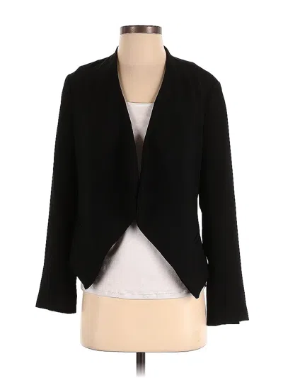 Pre-owned Vince Camuto Blazer Jacket In Black