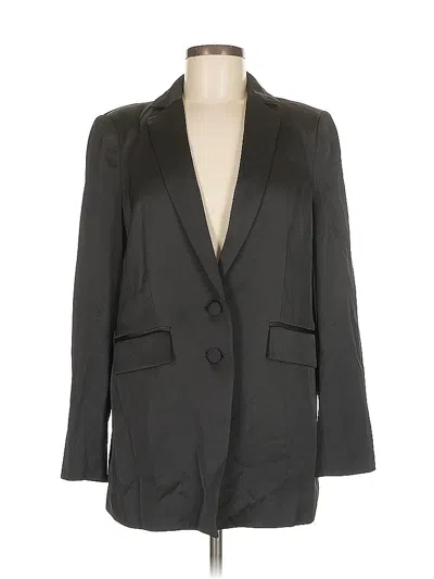 Pre-owned Vince Camuto Blazer Jacket In Black