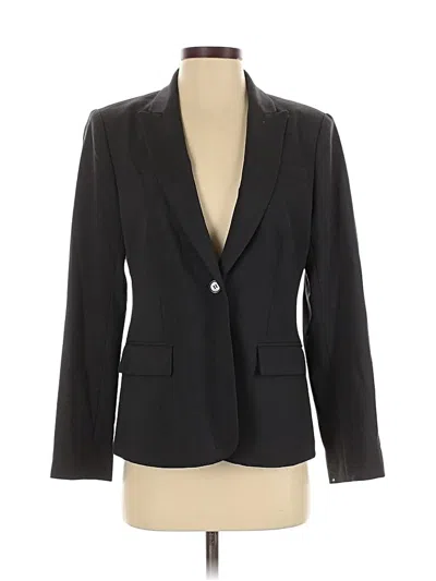 Pre-owned Vince Camuto Blazer Jacket In Black