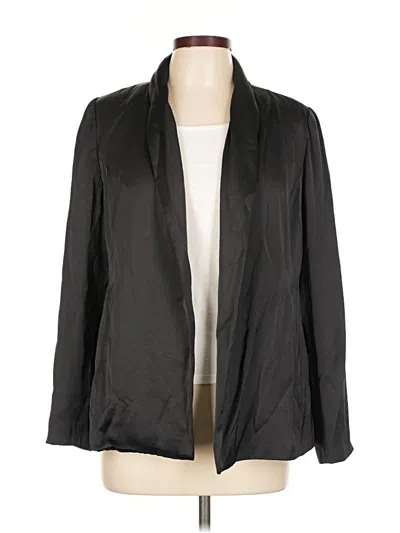 Pre-owned Vince Camuto Blazer Jacket In Black
