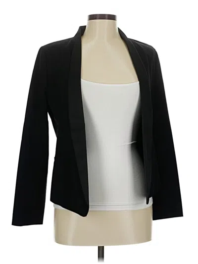 Pre-owned Vince Camuto Blazer Jacket In Black