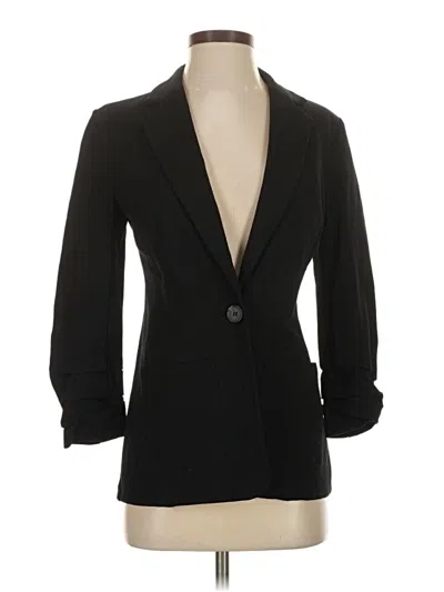 Pre-owned Vince Camuto Blazer Jacket In Black