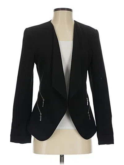 Pre-owned Vince Camuto Blazer Jacket In Black