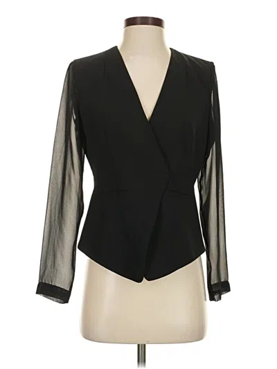 Pre-owned Vince Camuto Blazer Jacket In Black