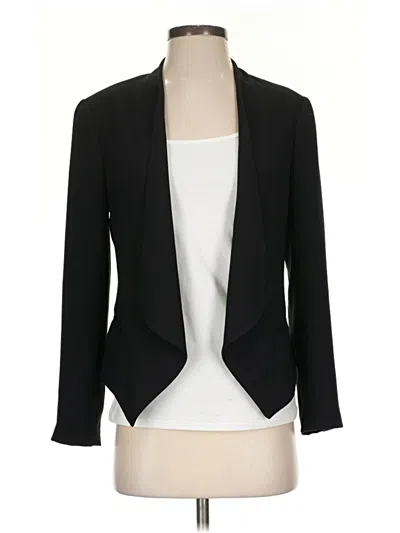 Pre-owned Vince Camuto Blazer Jacket In Black