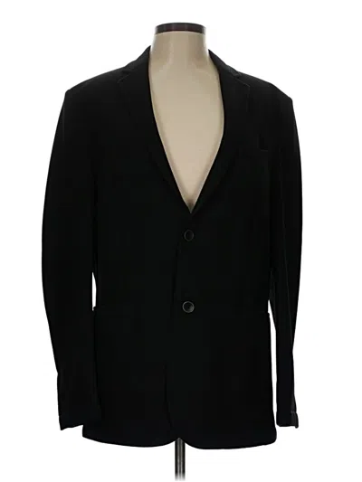 Pre-owned Vince Camuto Blazer Jacket In Black