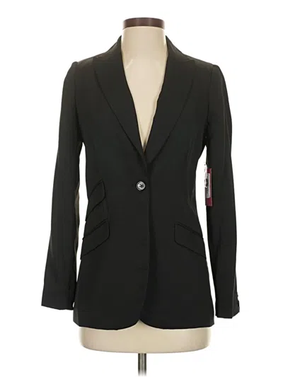 Pre-owned Vince Camuto Blazer Jacket In Black