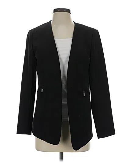 Pre-owned Vince Camuto Blazer Jacket In Black