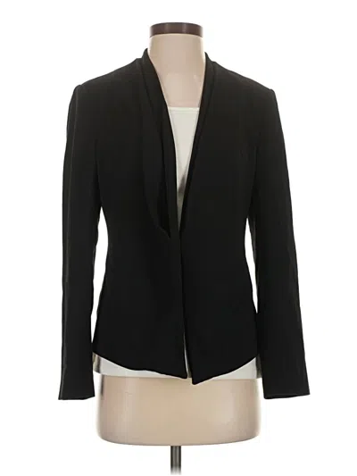 Pre-owned Vince Camuto Blazer Jacket In Black