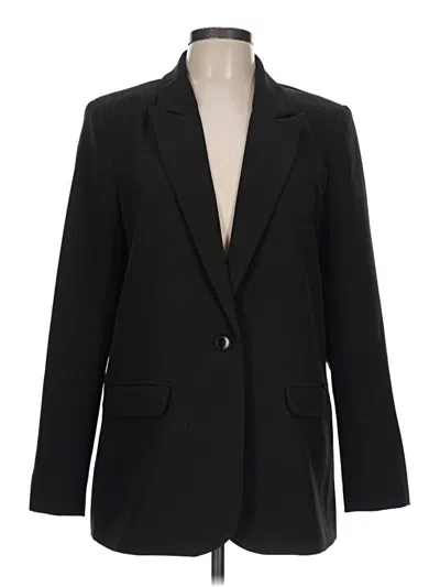 Pre-owned Vince Camuto Blazer Jacket In Black