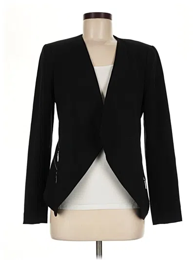 Pre-owned Vince Camuto Blazer Jacket In Black