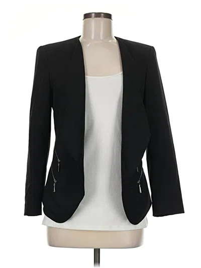 Pre-owned Vince Camuto Blazer Jacket In Black