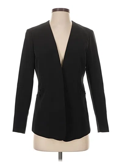 Pre-owned Vince Camuto Blazer Jacket In Black
