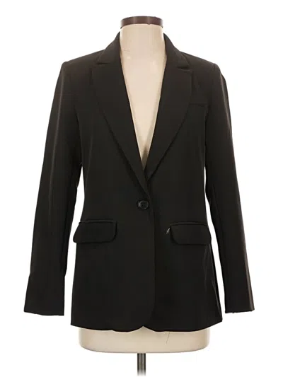 Pre-owned Vince Camuto Blazer Jacket In Black